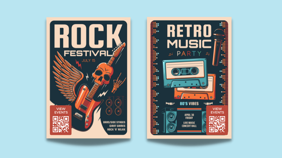 PDF QR Code on the university