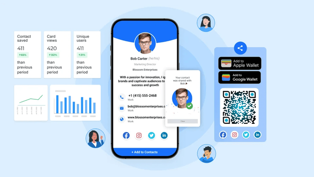 ✨Make a digital business card to try it for free