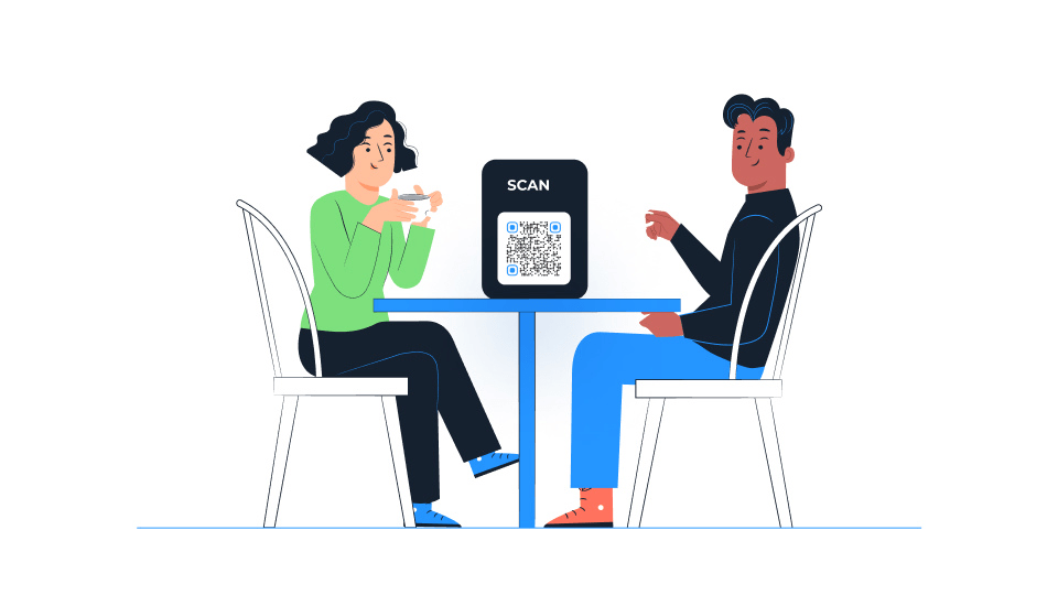 Create QR Codes for contactless dining