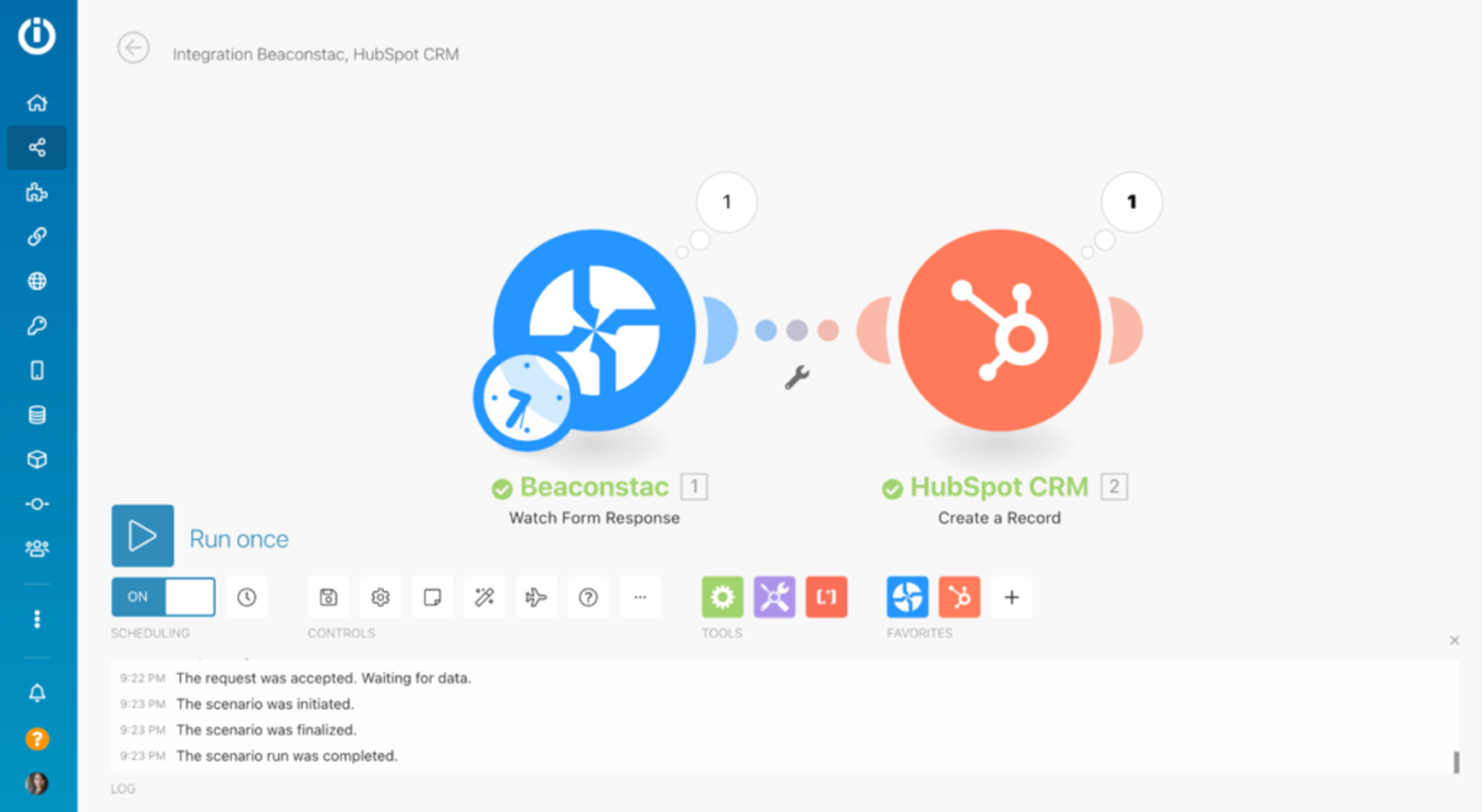 Activate your scenario