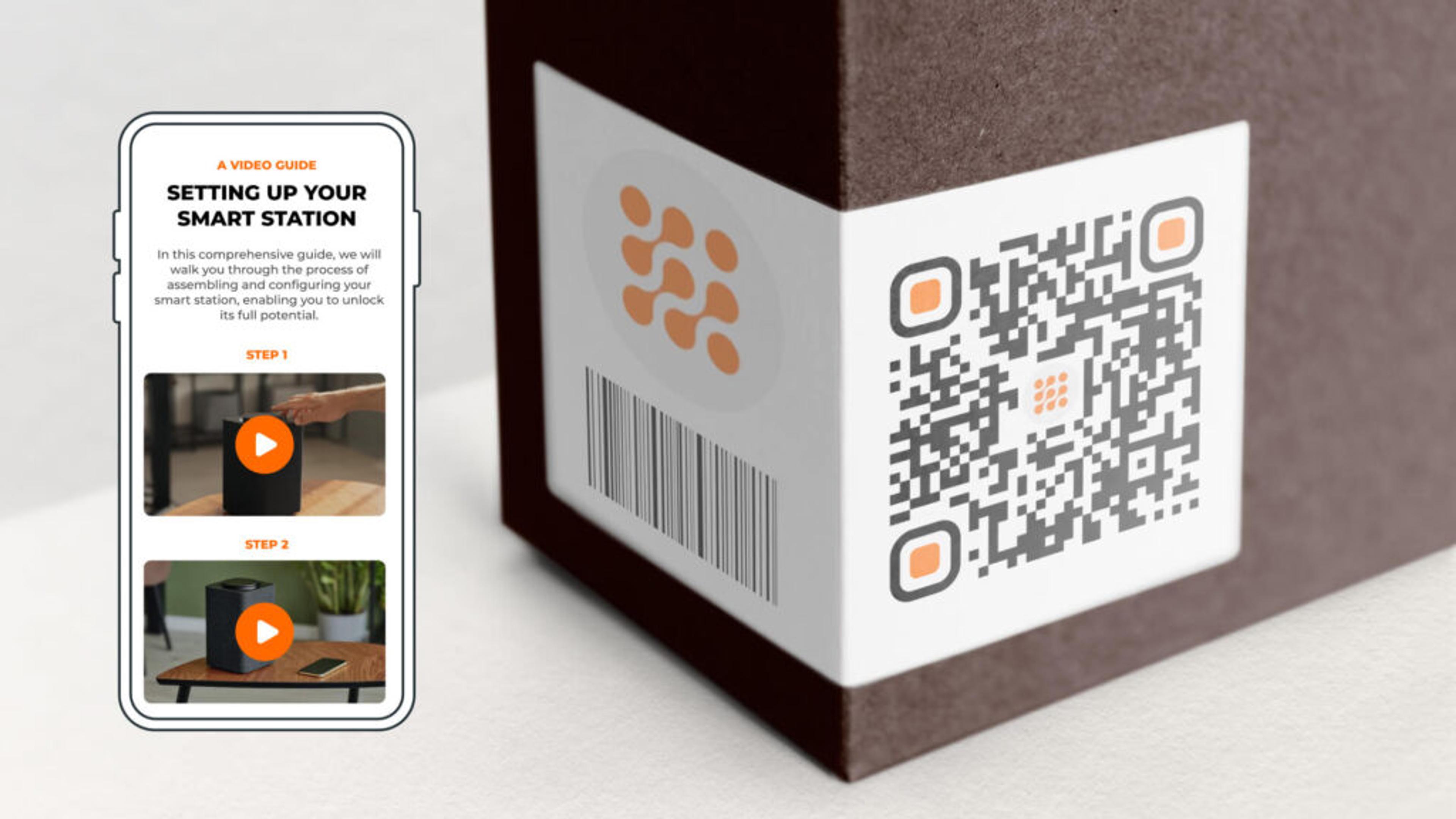 Share informative videos with your products using multimedia QR Codes