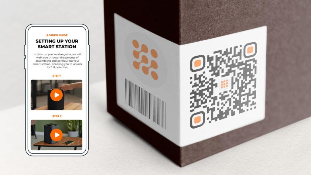 Share informative videos with your products using multimedia QR Codes