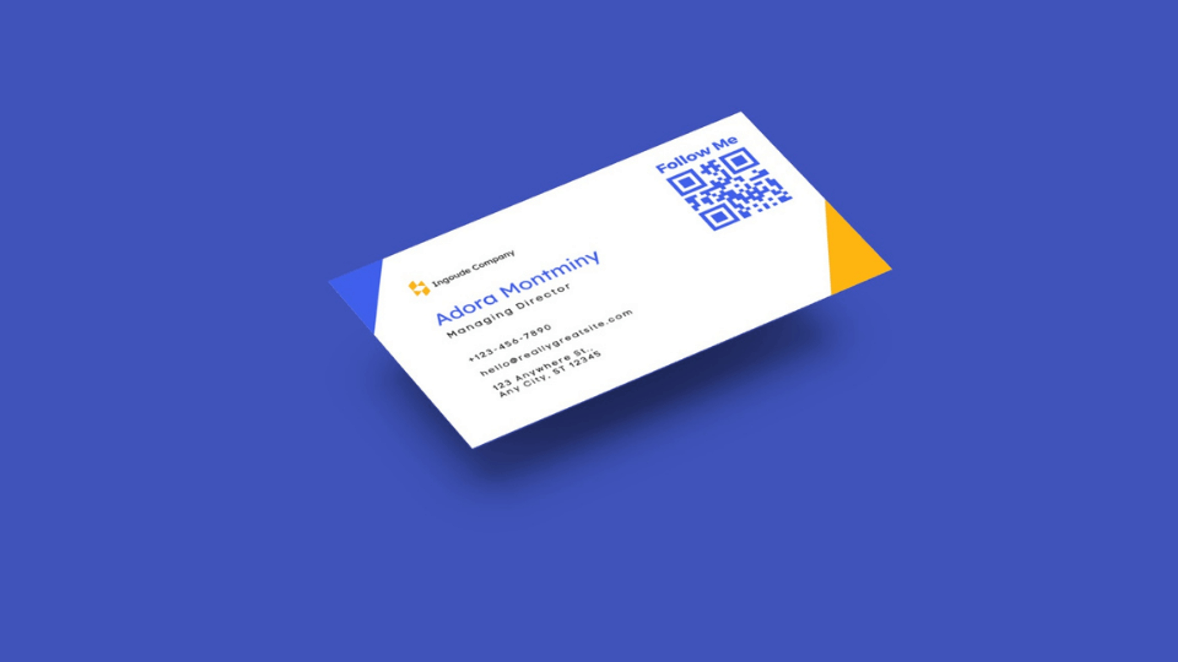 Include social media QR Codes on business cards