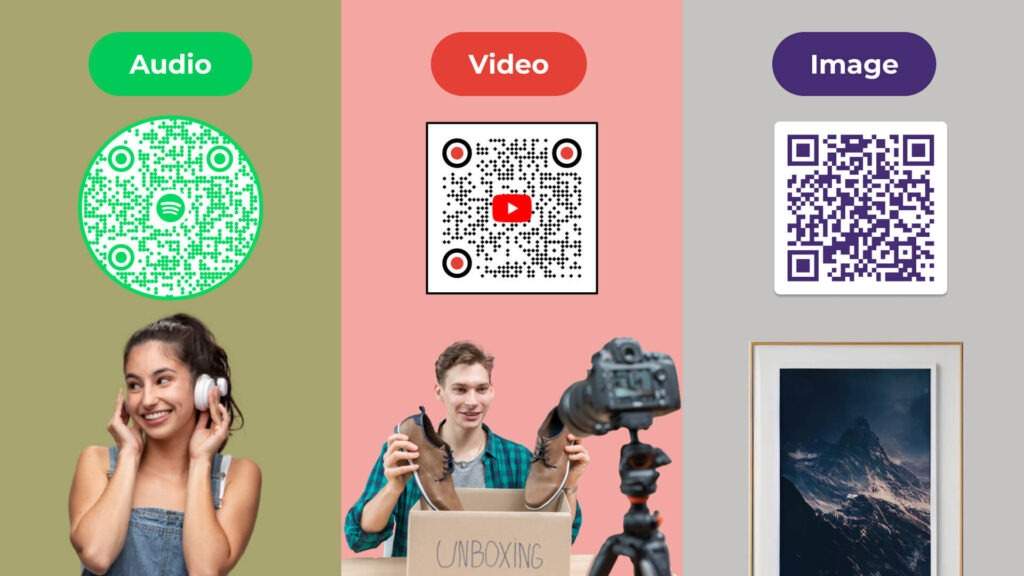 Convert multimedia files to QR Codes with ease