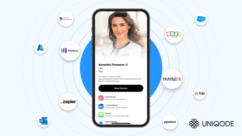 Native integrations to multiple CRMs