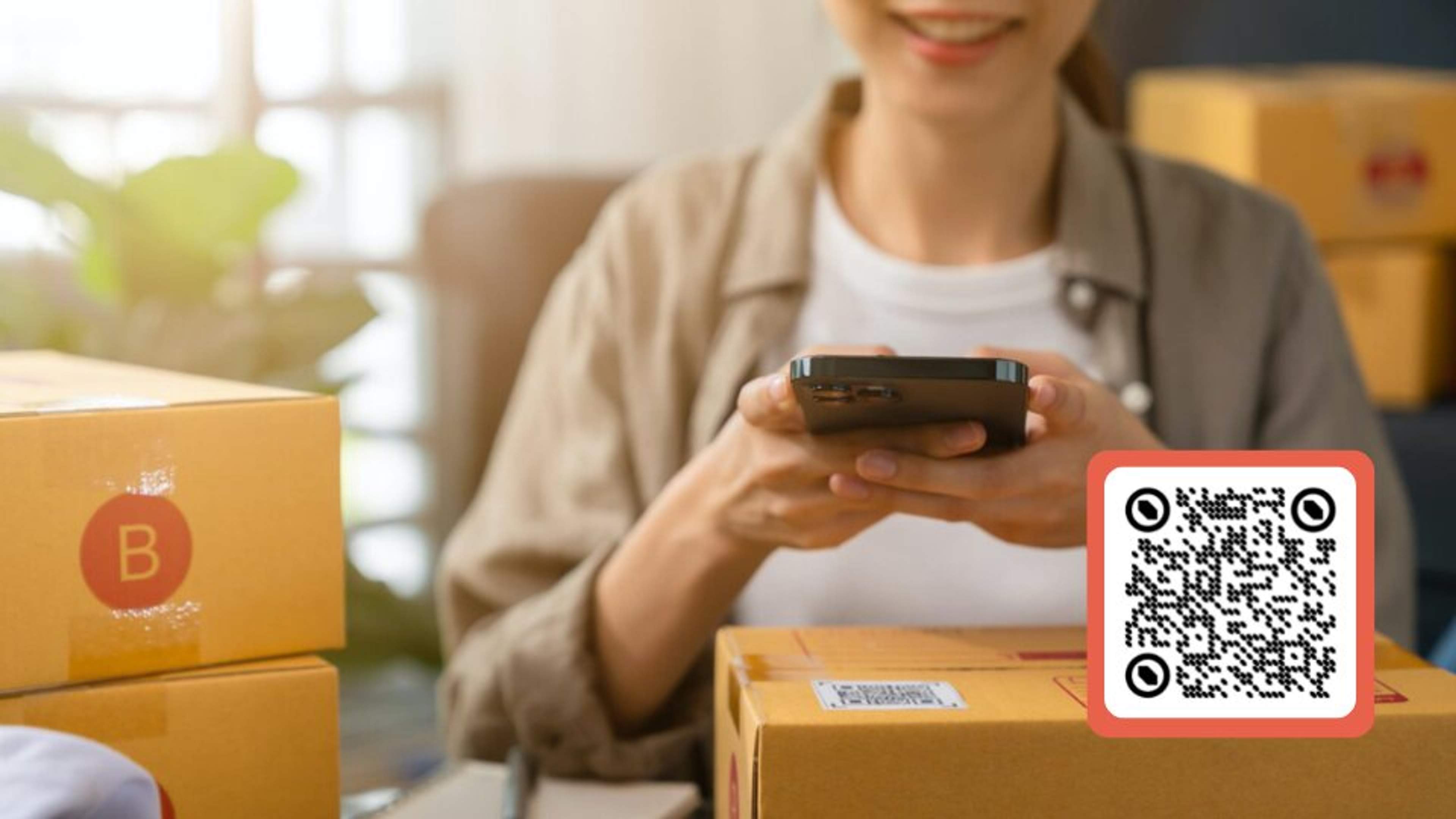 QR Code for packaging