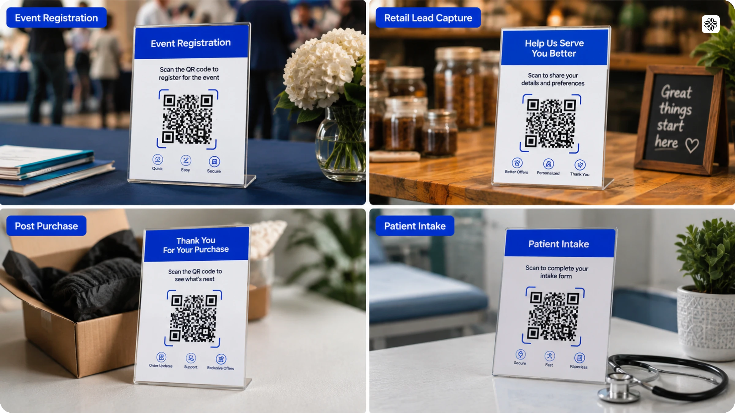 Form QR Code use cases