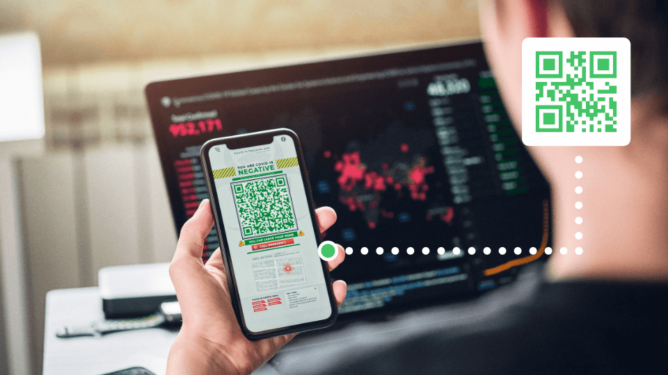 Vaccination QR Code to ensure authenticity of vaccines