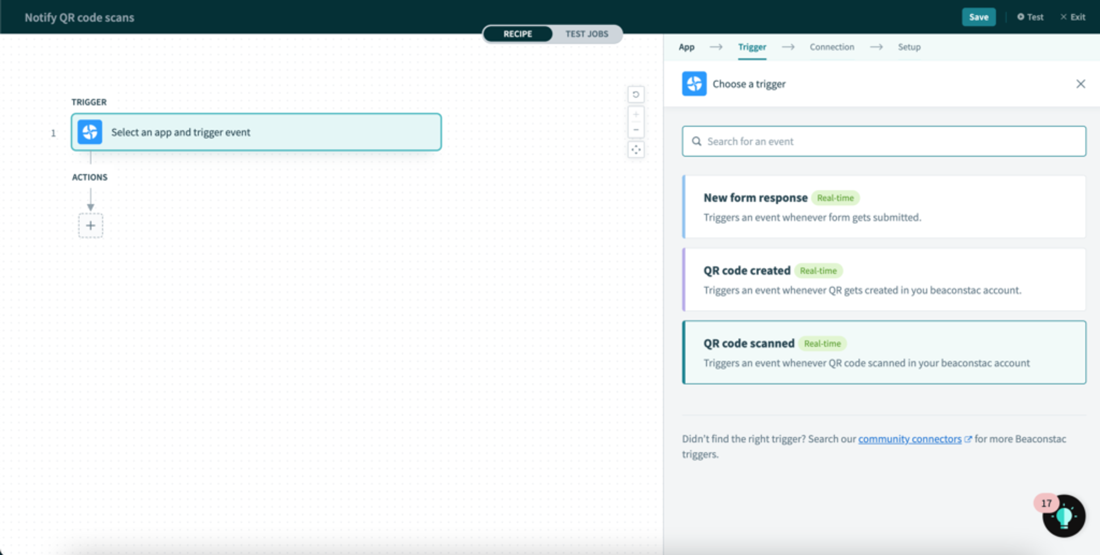 Automating scanned QR Codes in Workato.