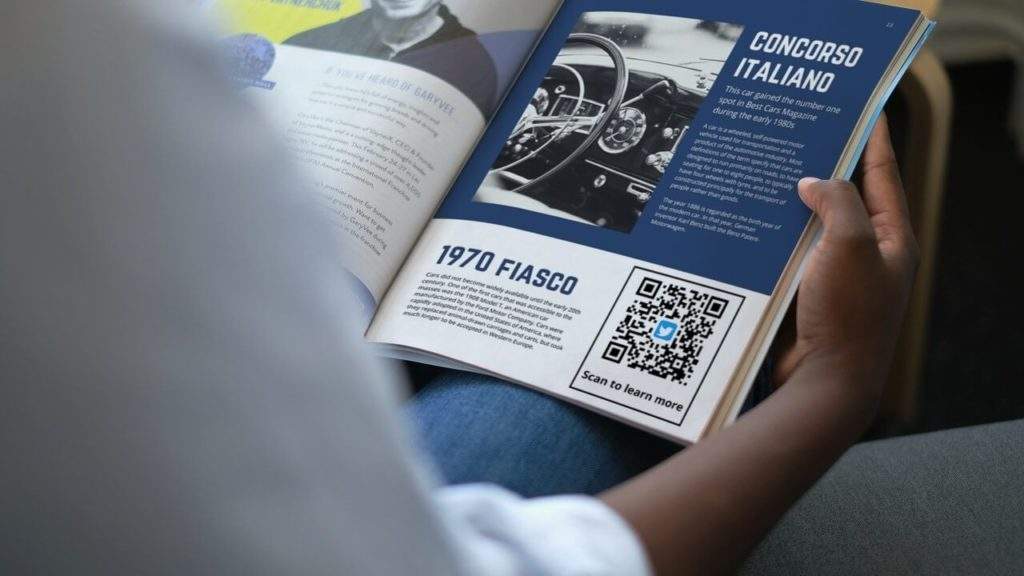 Leverage print media to increase follower count on Twitter