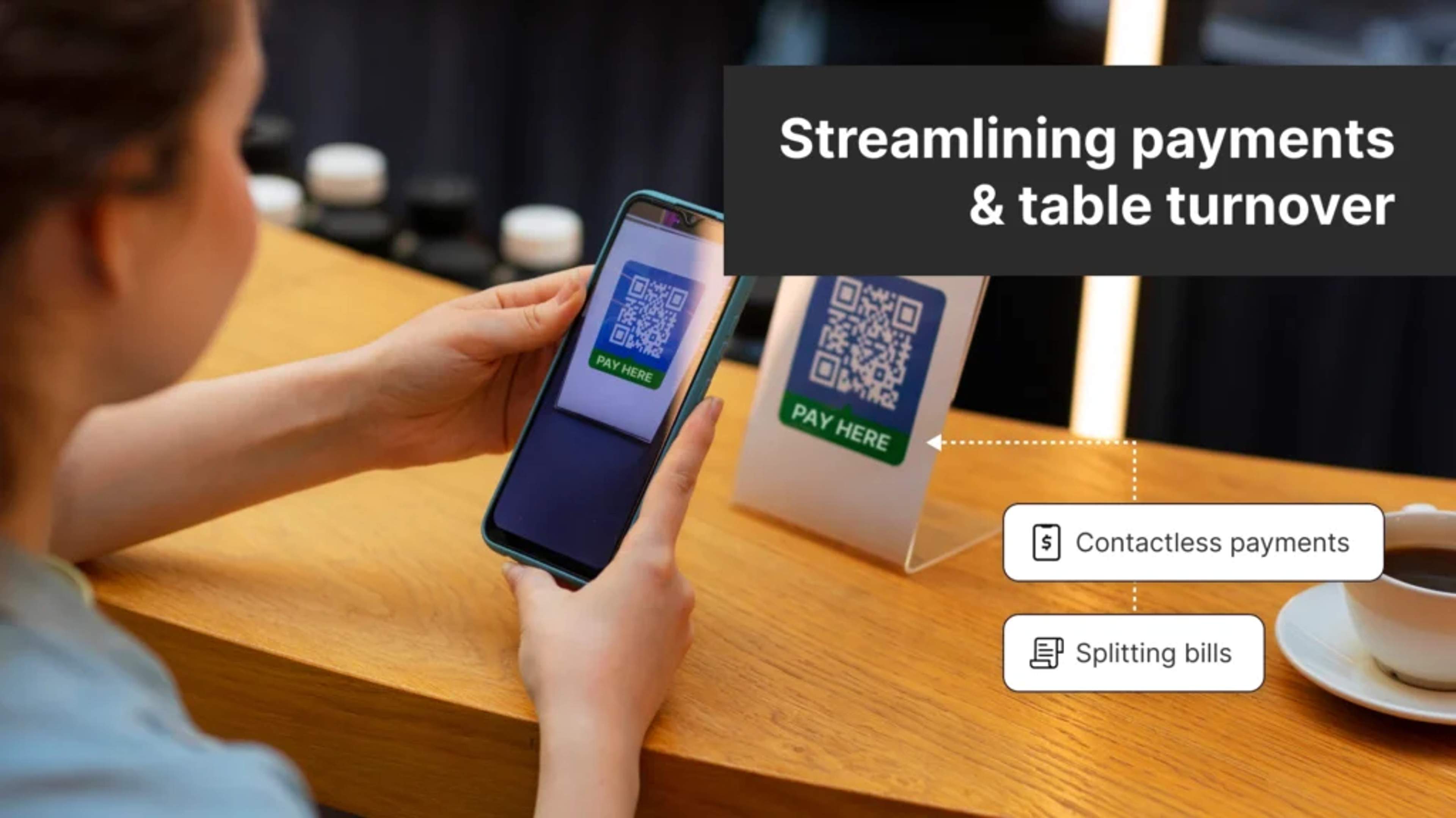 Streamlining payments and table turnover