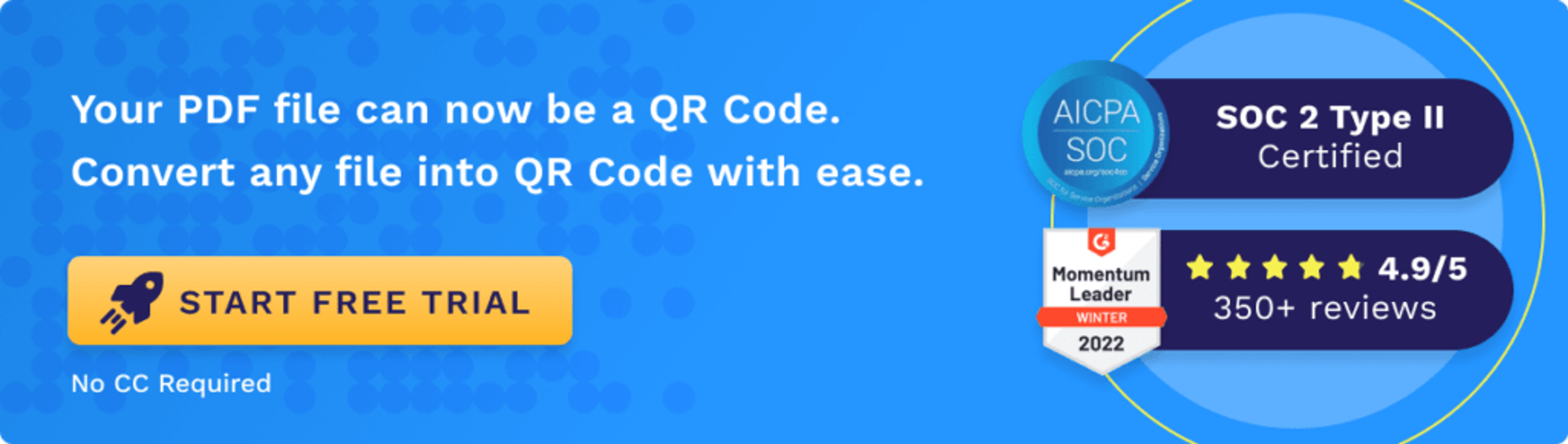 Convert files to QR Codes with Uniqode