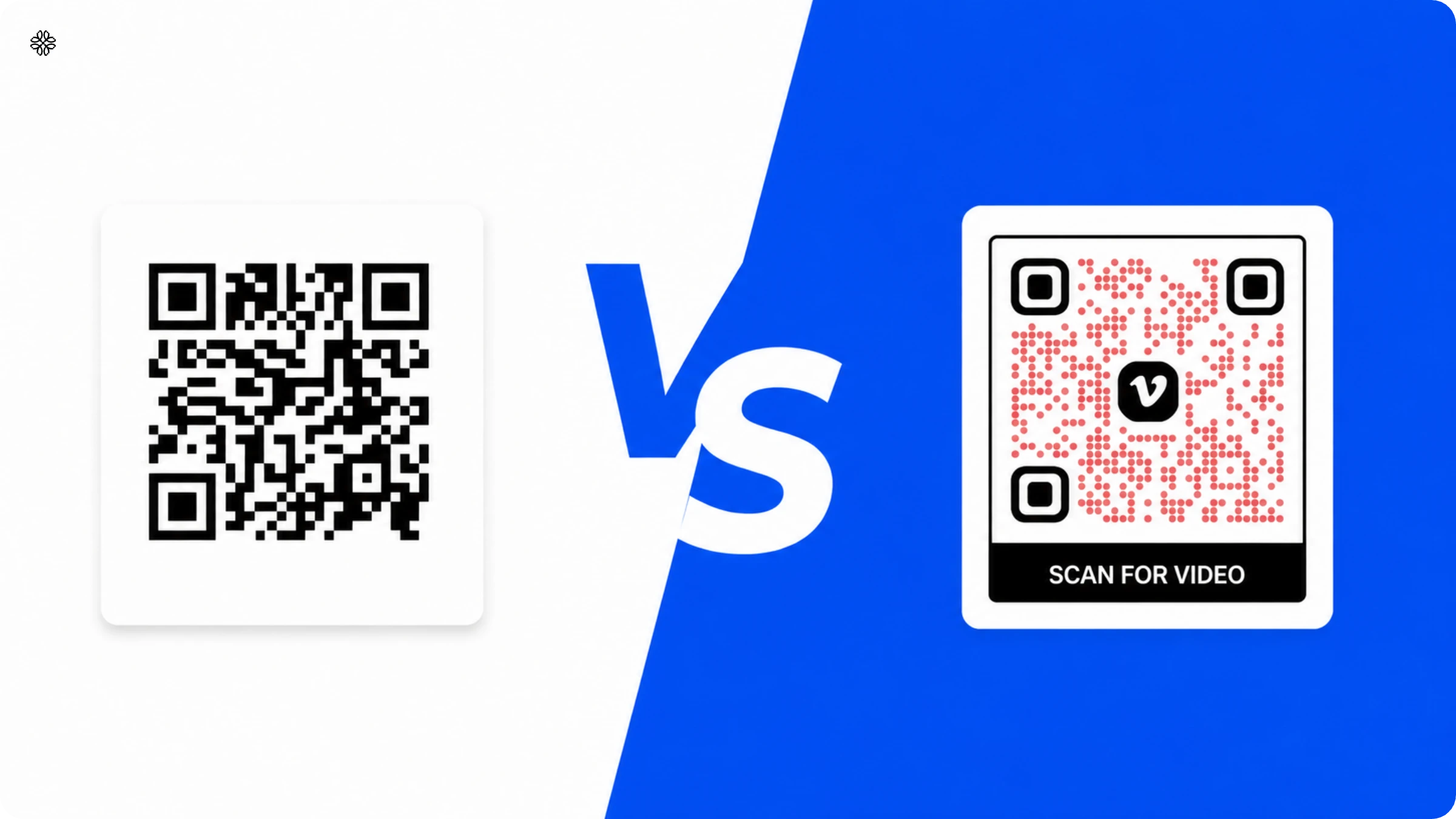 Plain QR Code vs custom QR Code