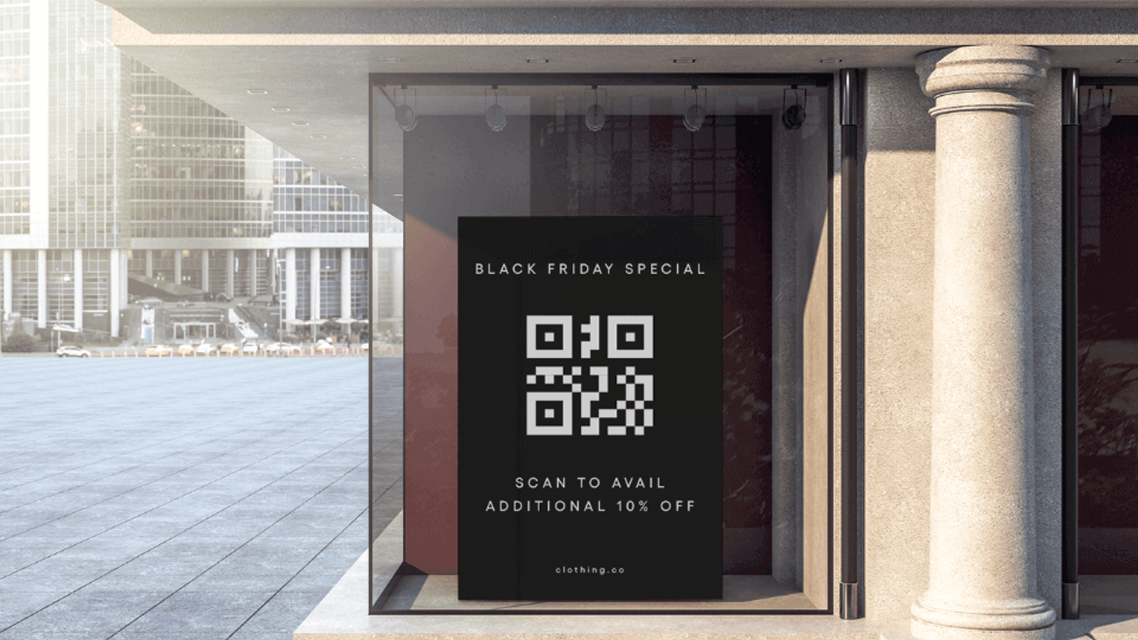 Share discount coupons via QR Codes  