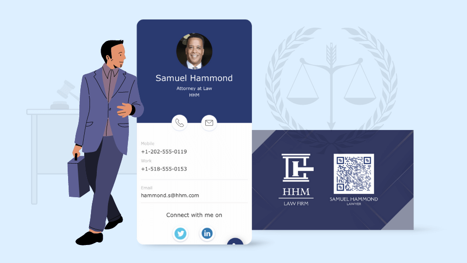 5 Reasons Why You Should Go Digital With Your Law Firm's Business Cards