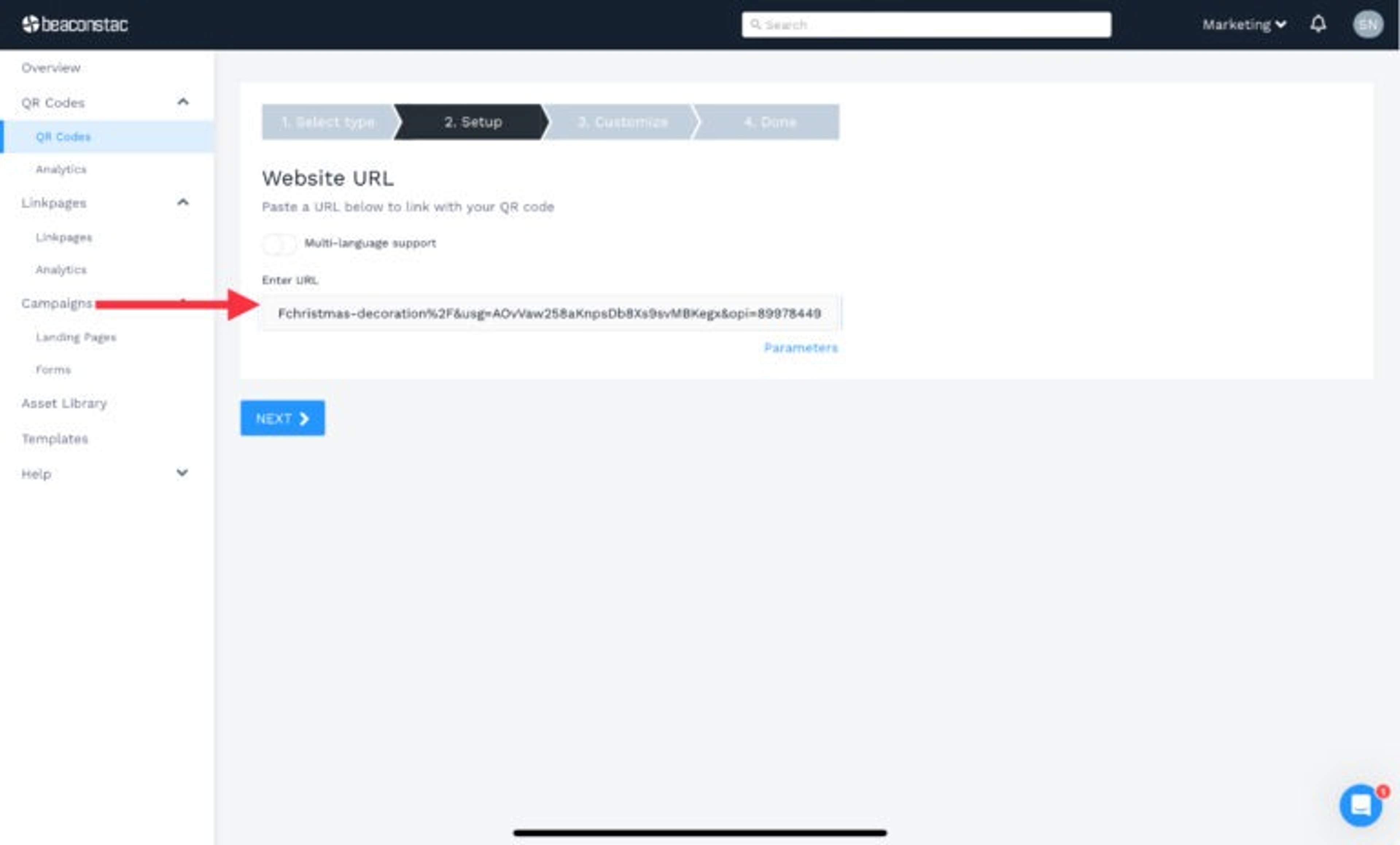 Insert your website URL