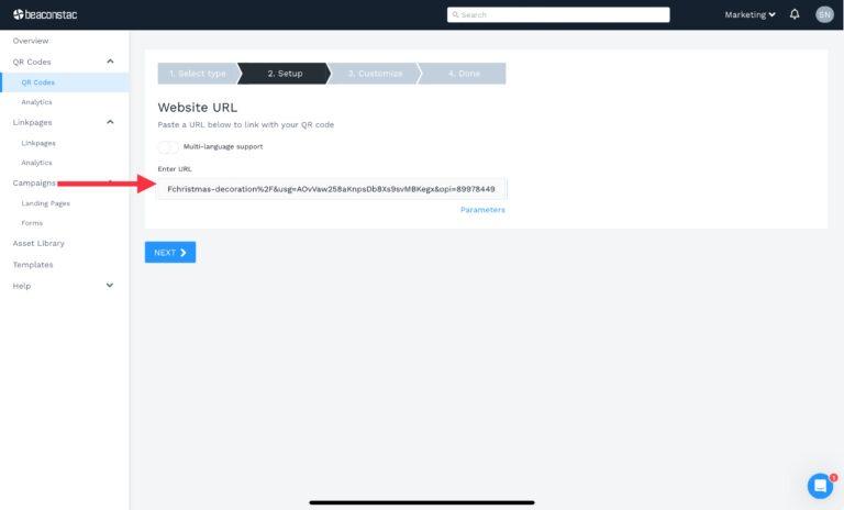 Insert your website URL