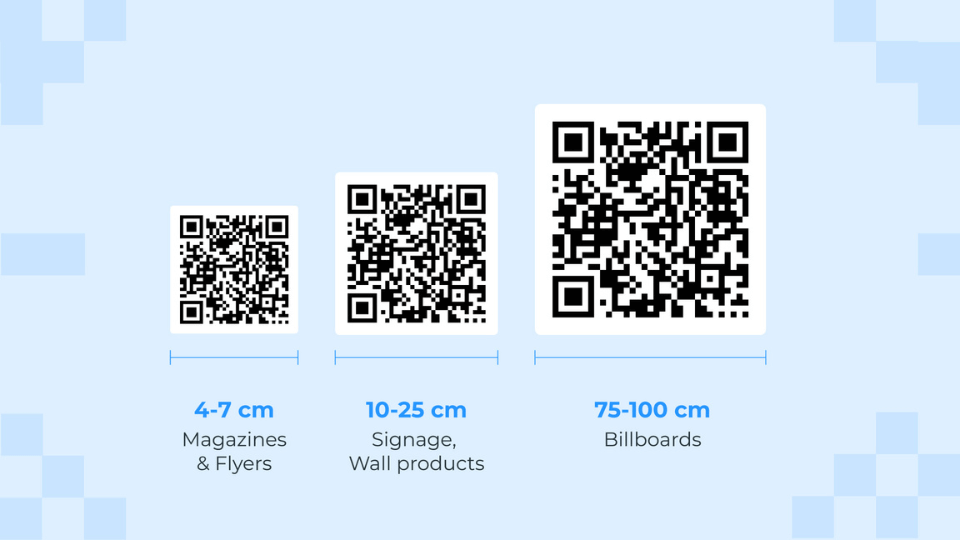 high resolution QR Code requirements for better scannability.