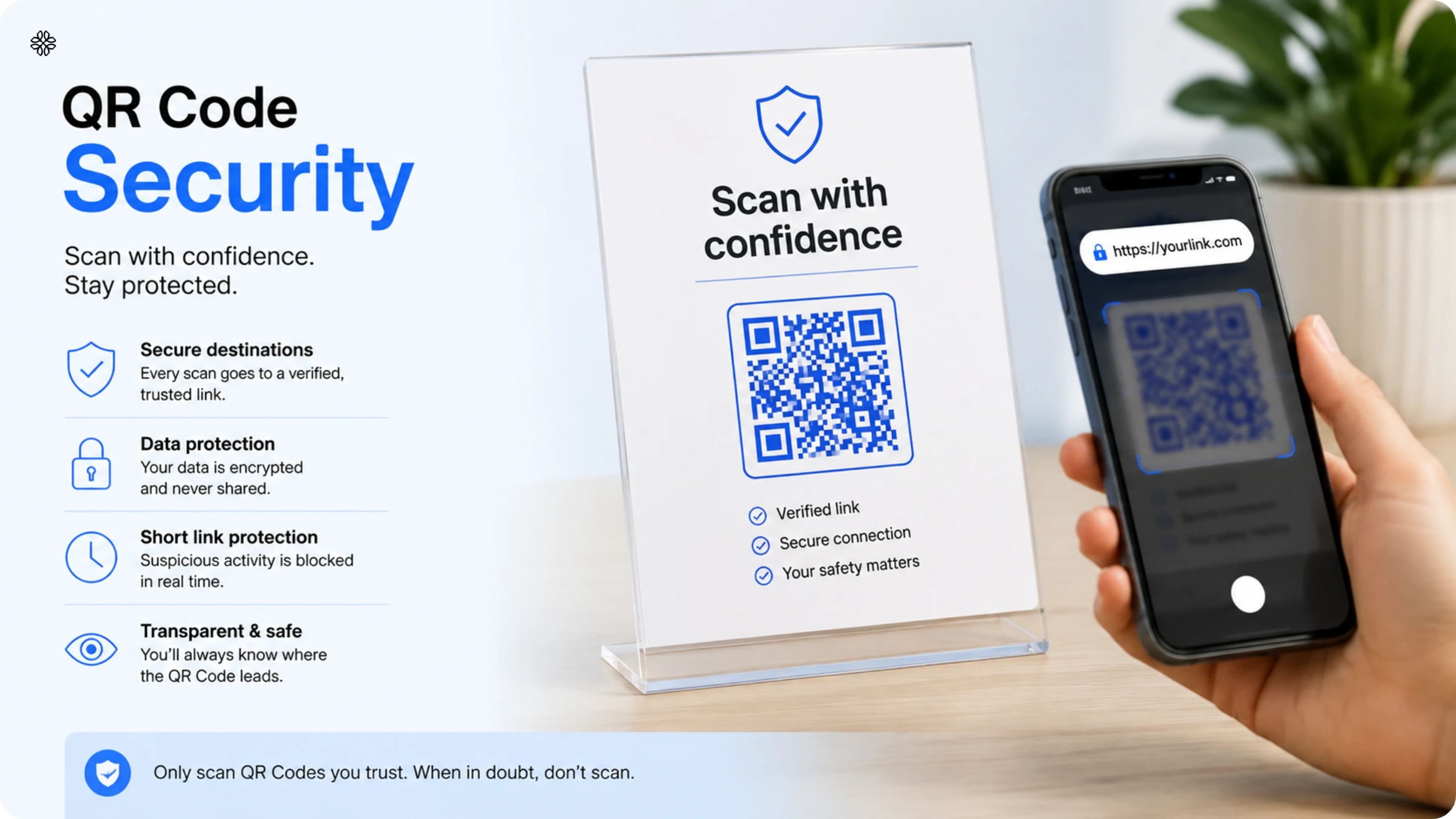 QR Code security at airbnbs