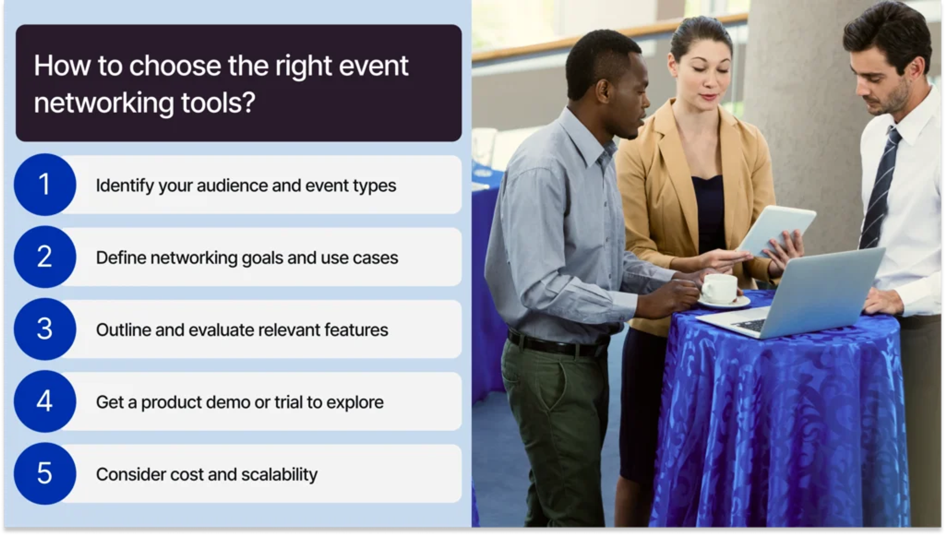 5 steps to choose the right networking tool 