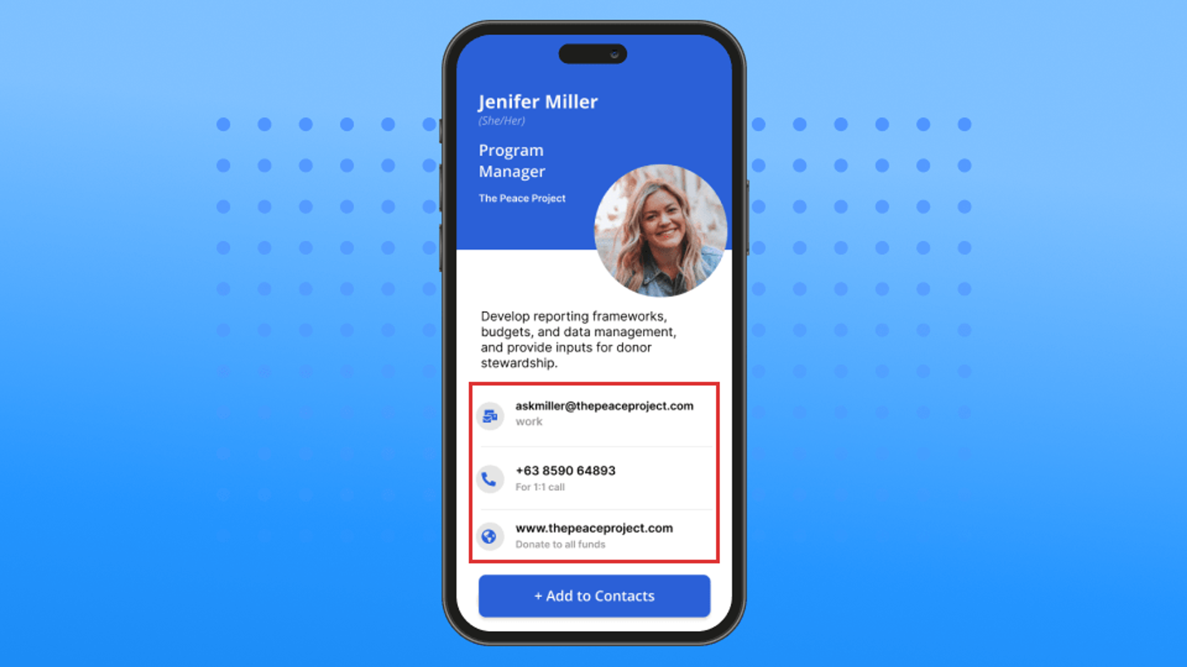 Drive engagement with digital business cards