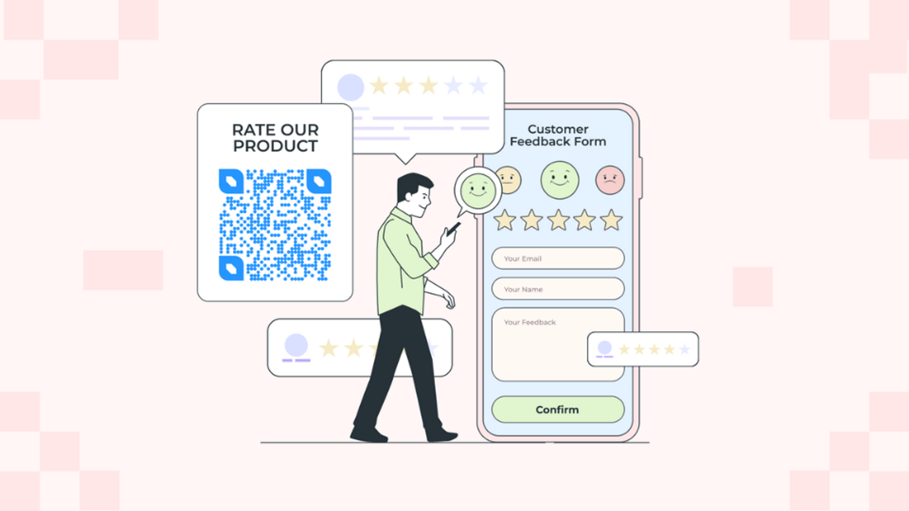 collect customer feedback with qr codes