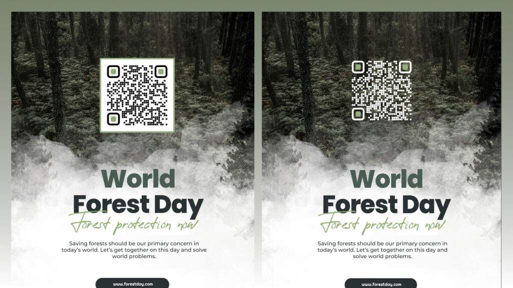 Create transparent, custom PNG QR Codes