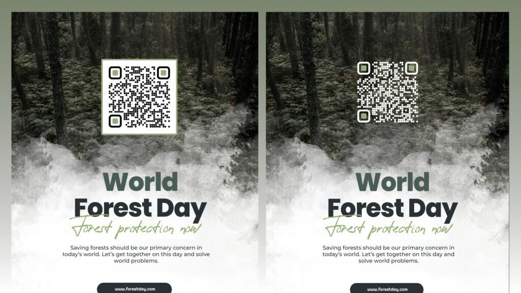 Create transparent, custom PNG QR Codes