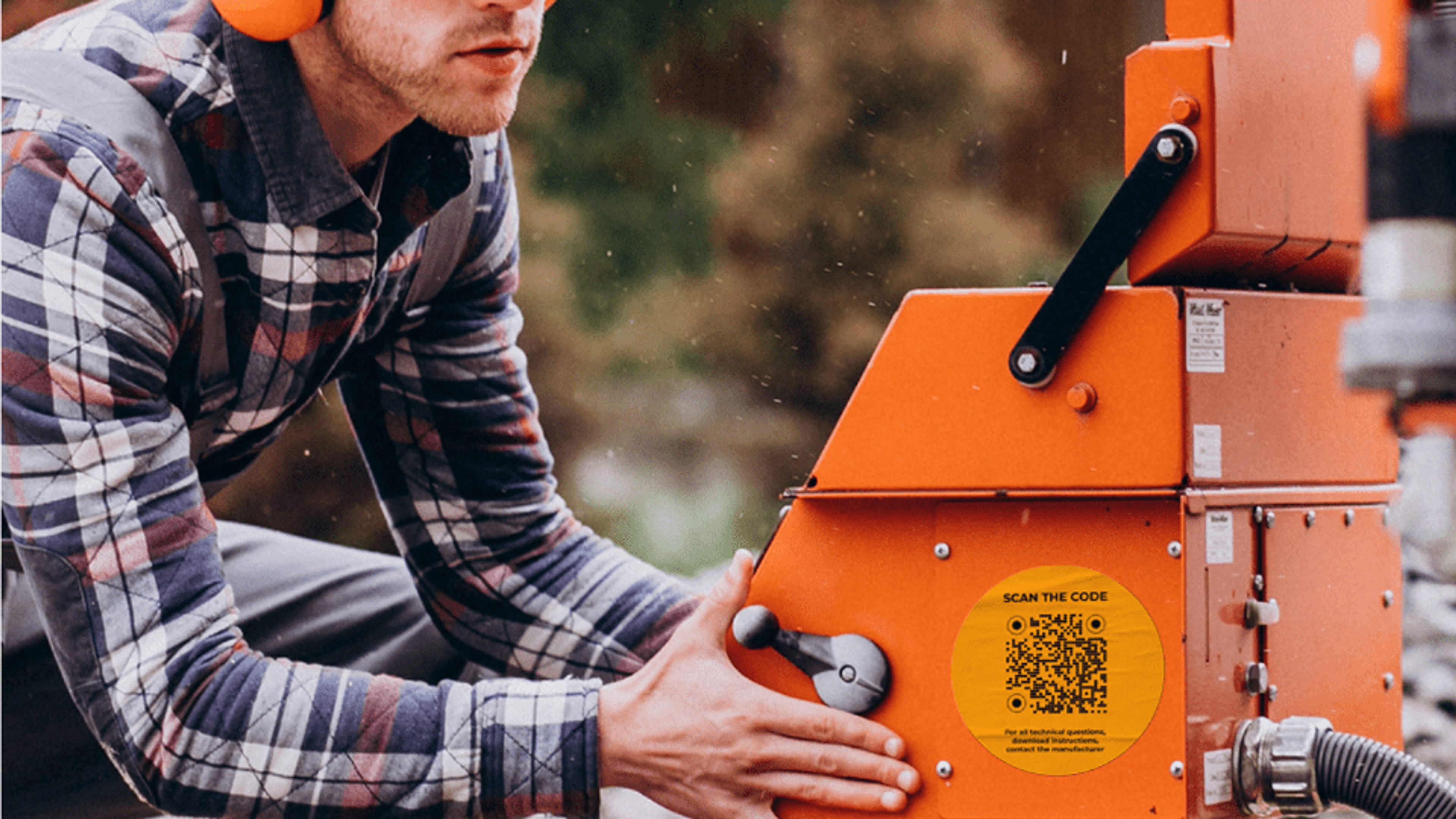 Share instruction manuals for construction products using QR Codes