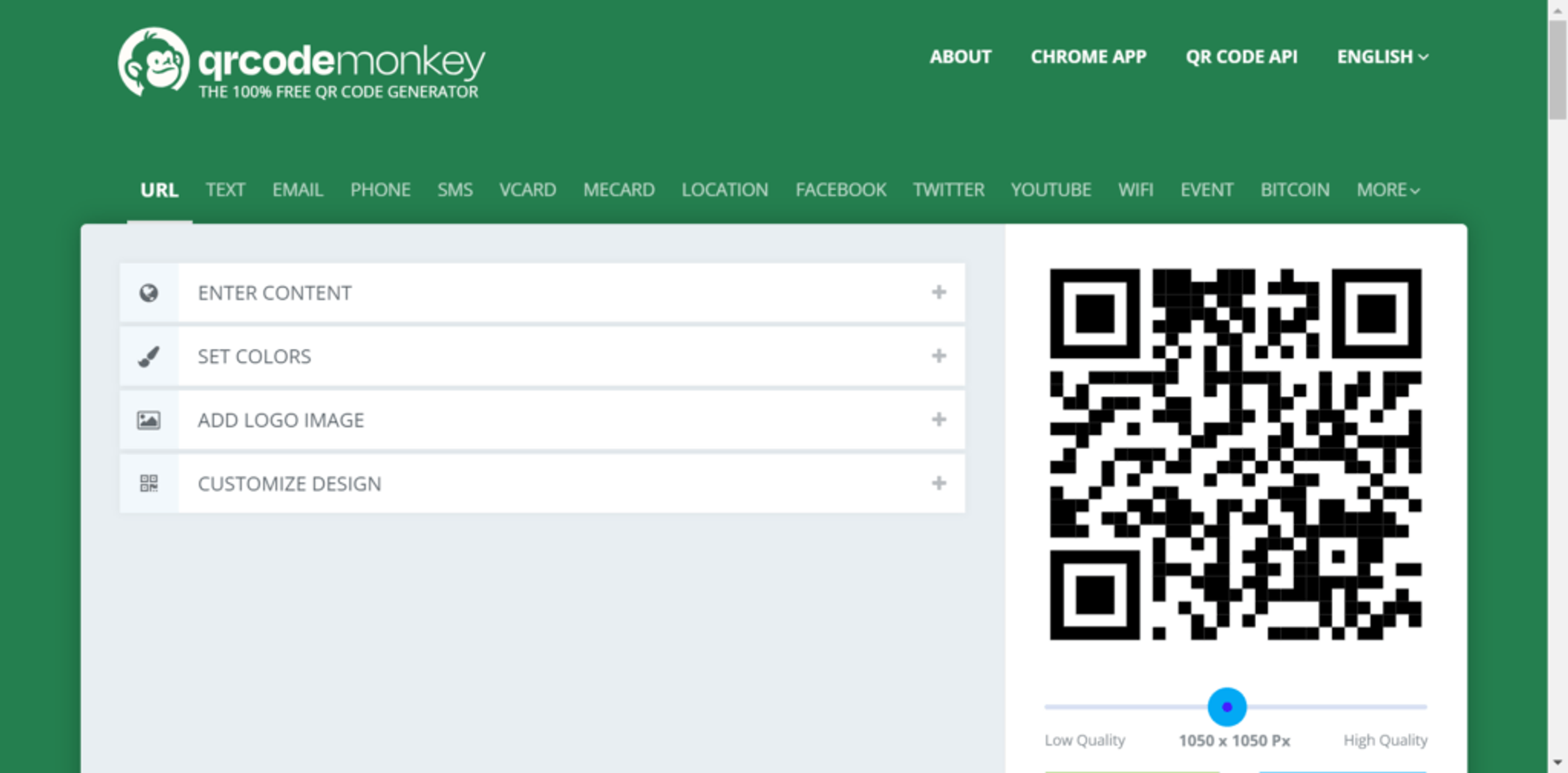 qr code monkey tool