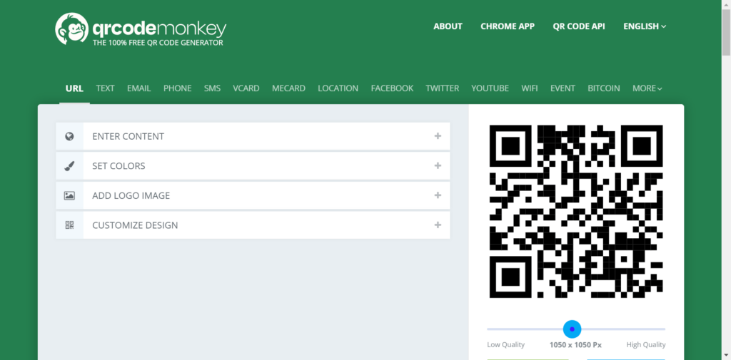 qr code monkey tool
