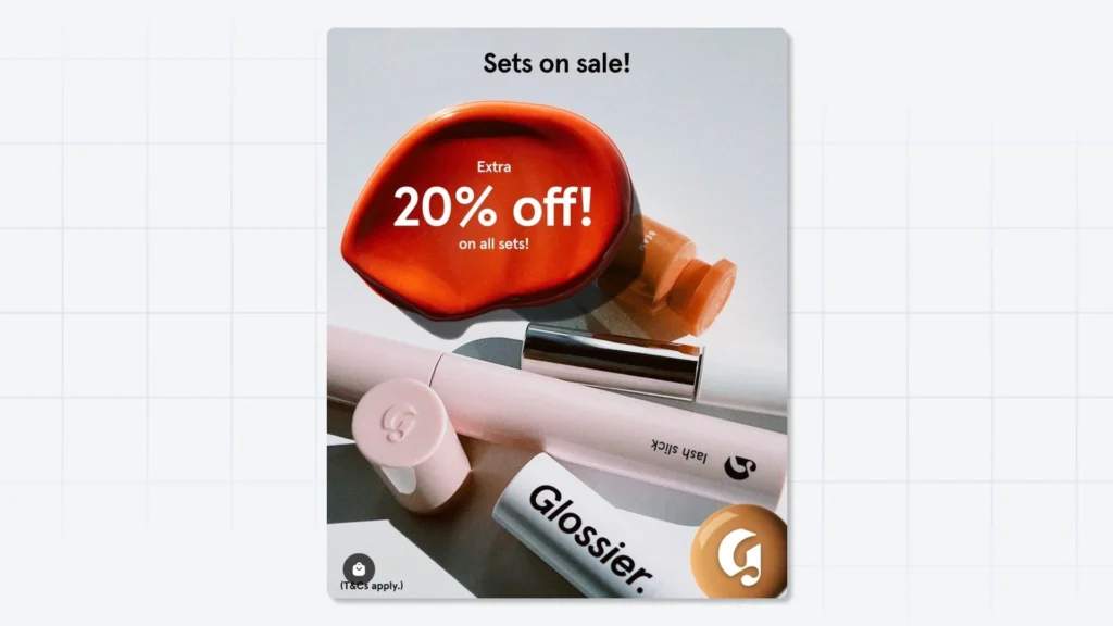 Glossier’s Only Sale of the Year