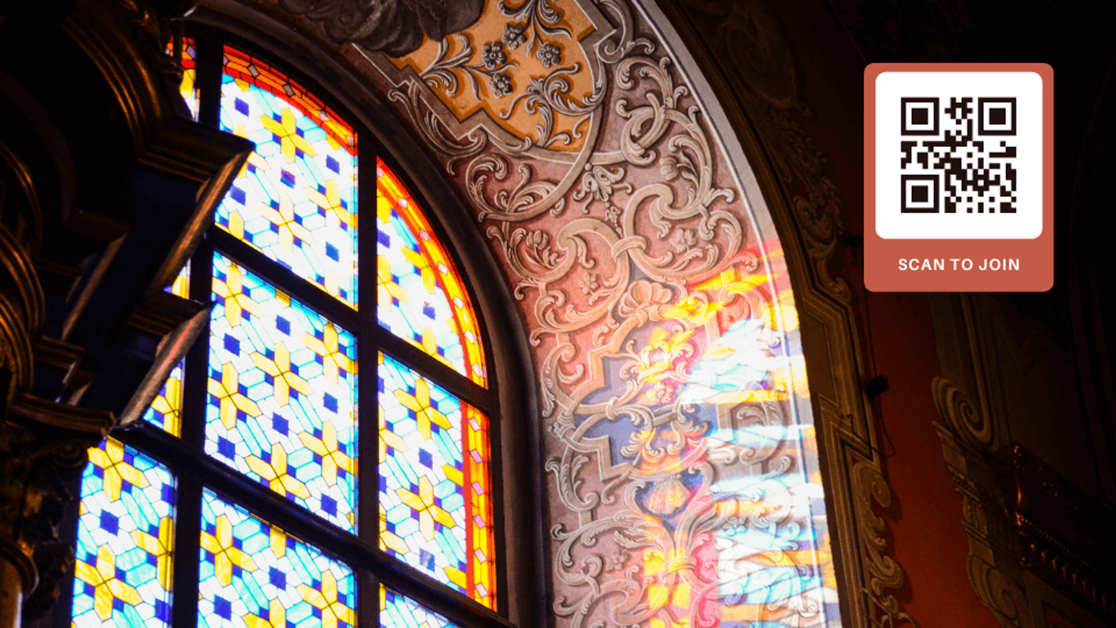 Register with QR Codes for praying/worshipping