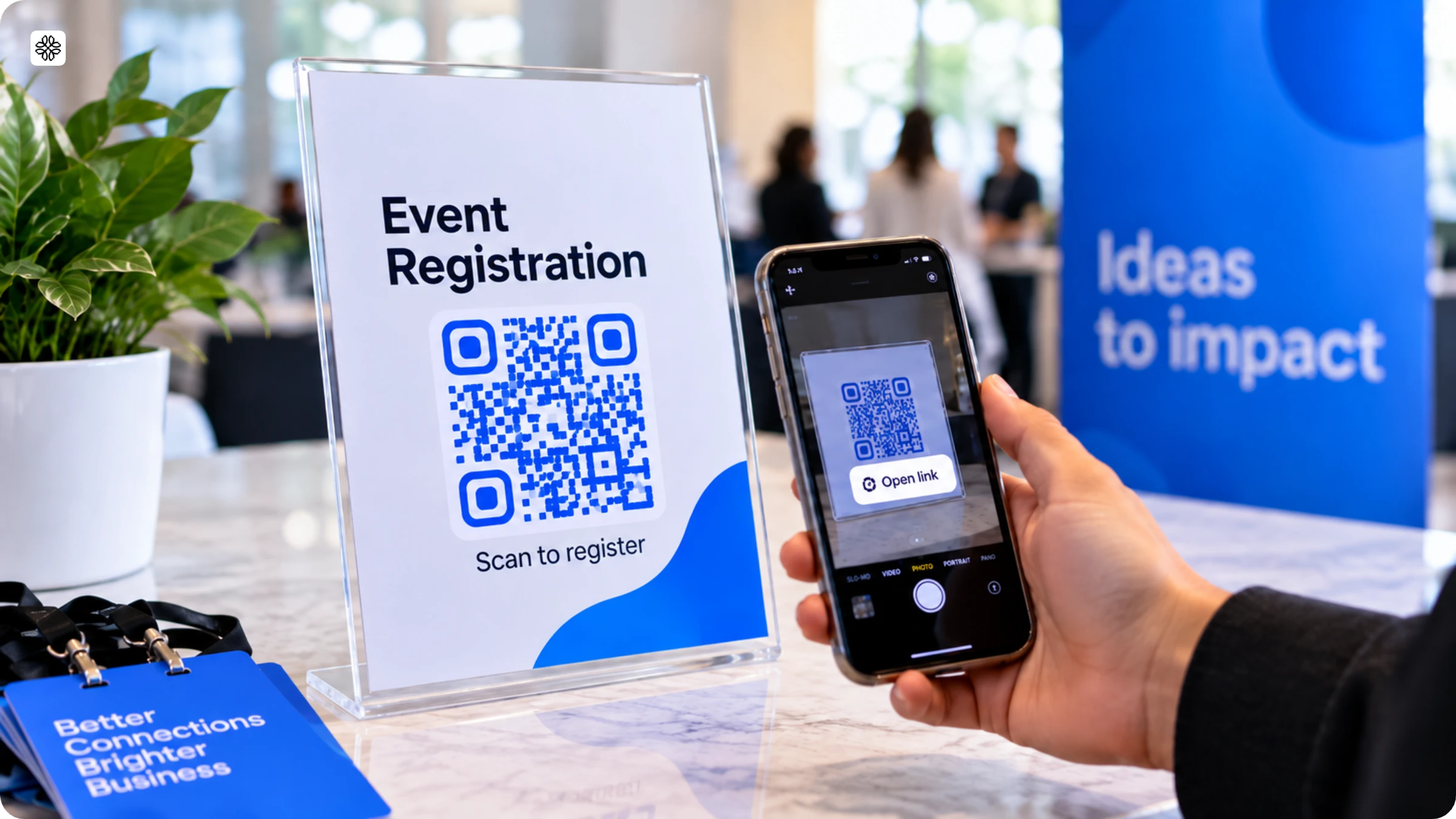 what is a registration QR Code