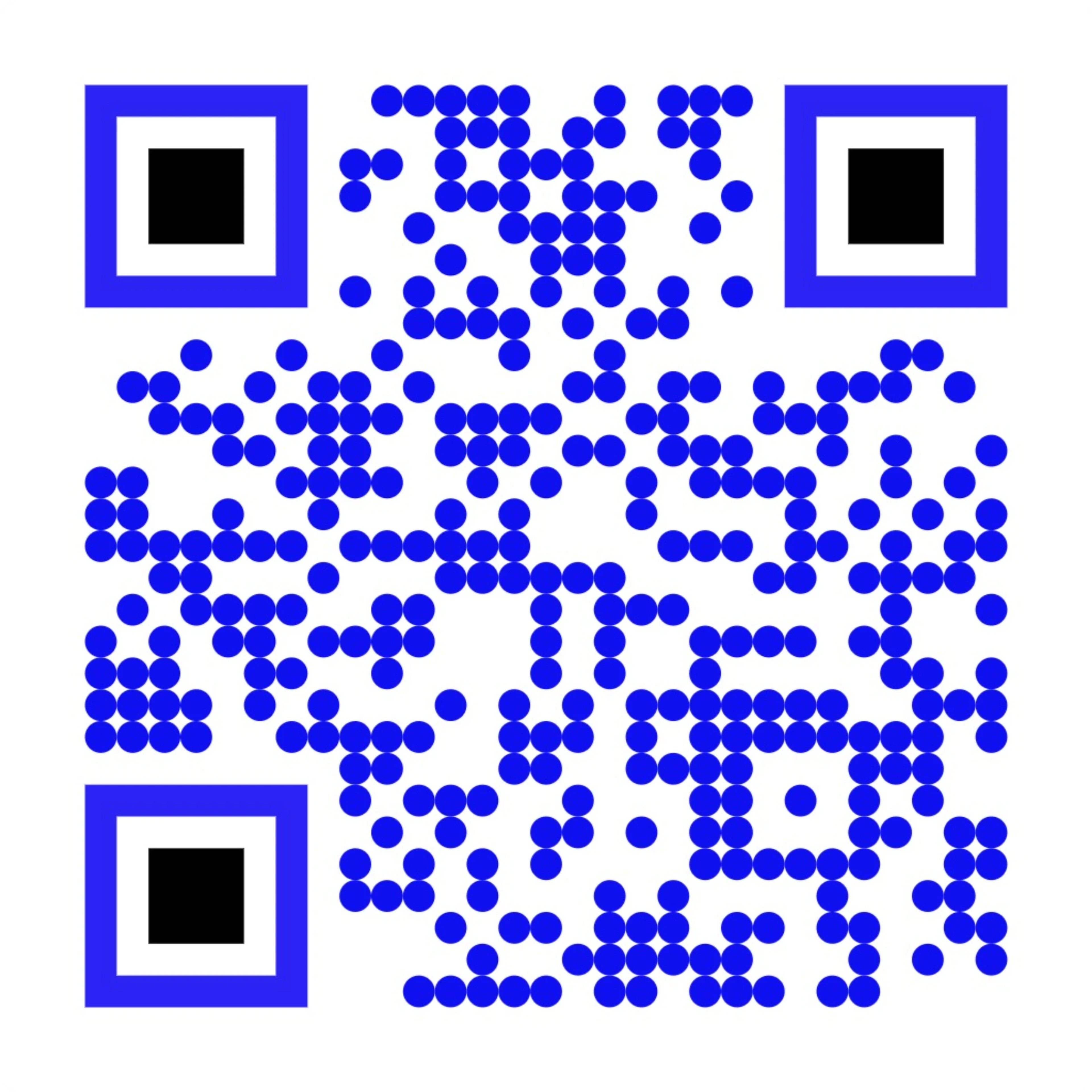dotted QR code
