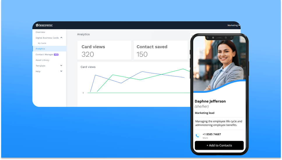 Track and analyze the engagement of your networking initiatives.