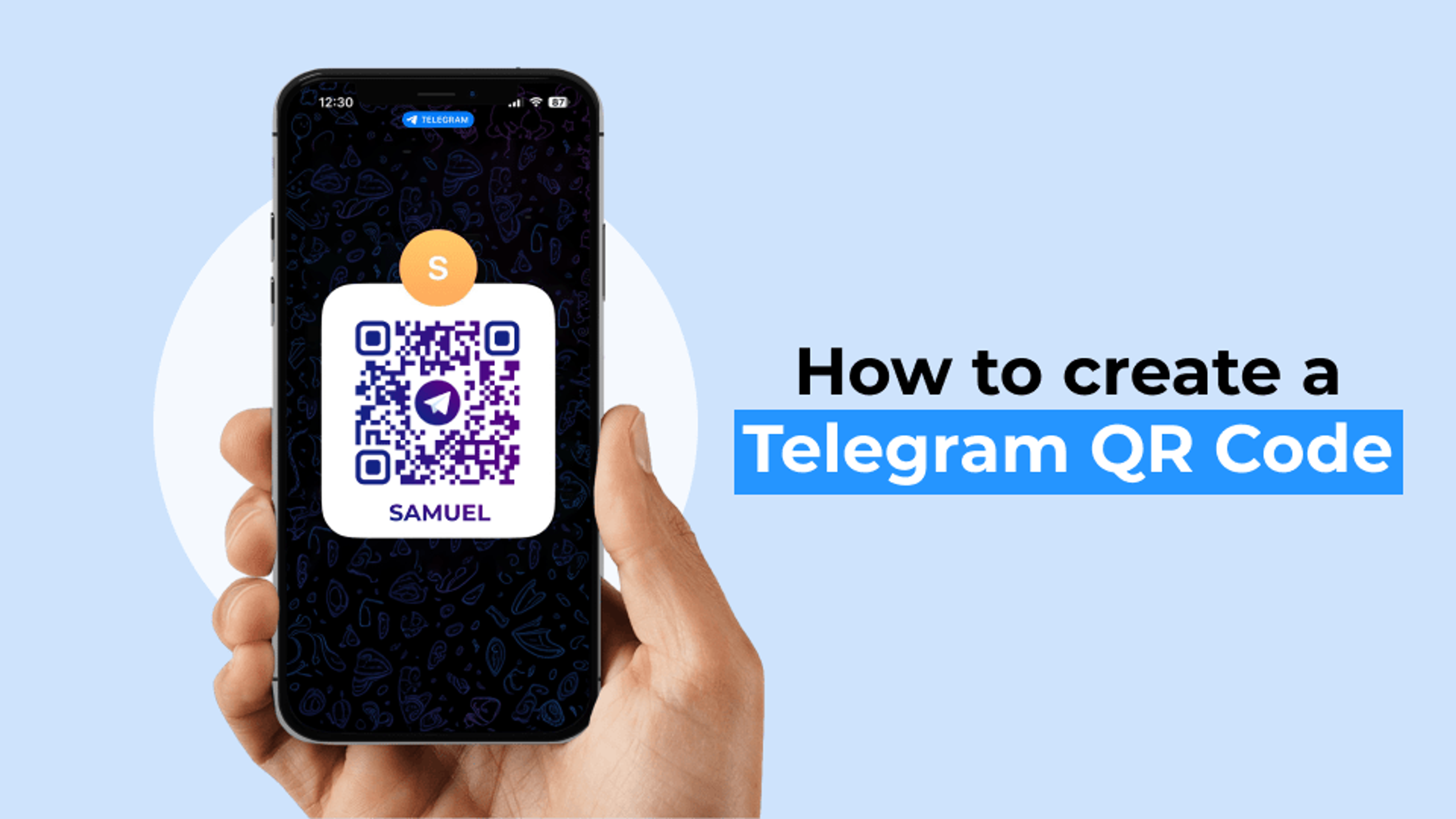 How To Create Dynamic QR Codes for Telegram to Build Your Audience