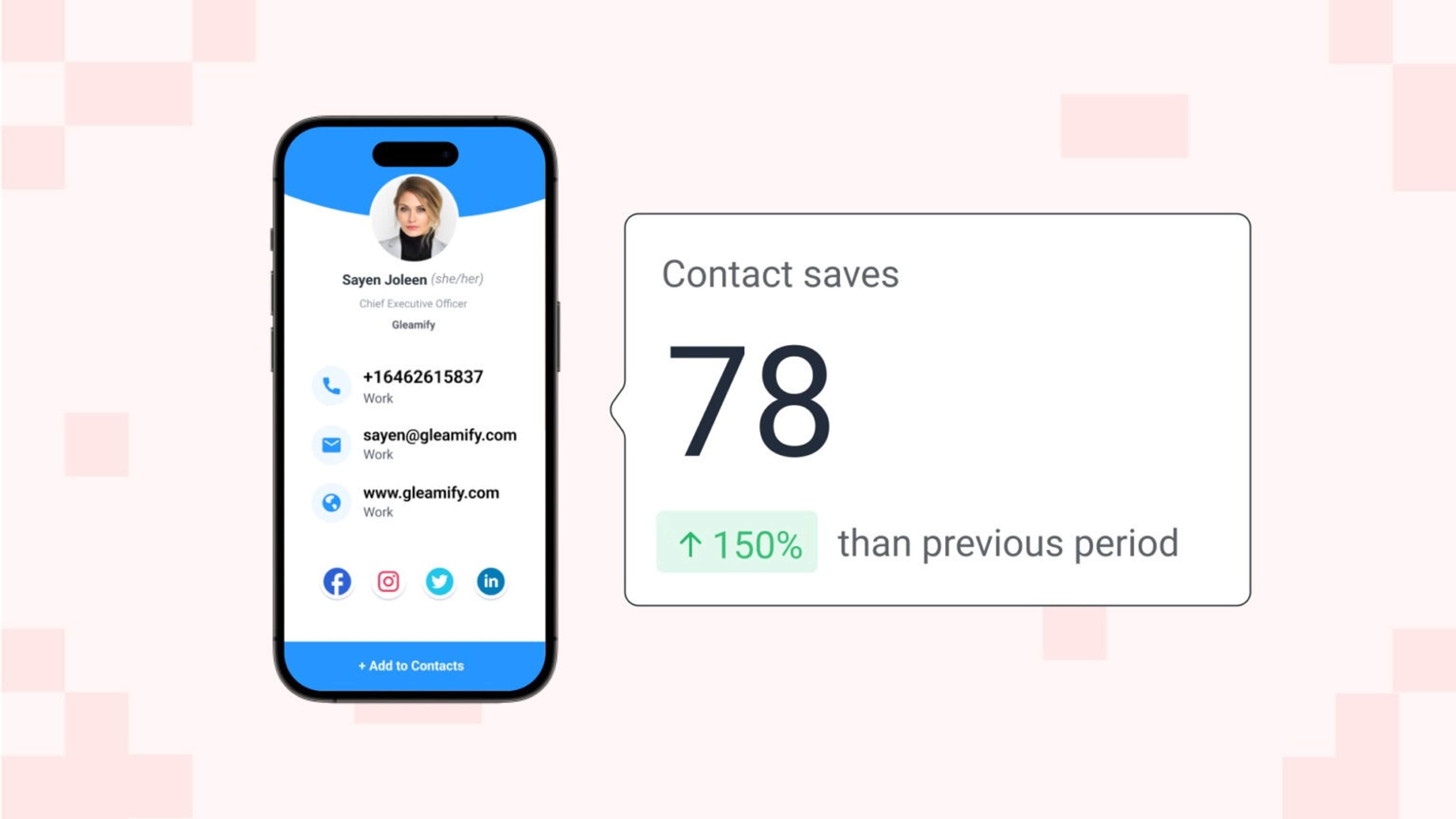 Digital-business-cards-engagement-metric-Card-Saves