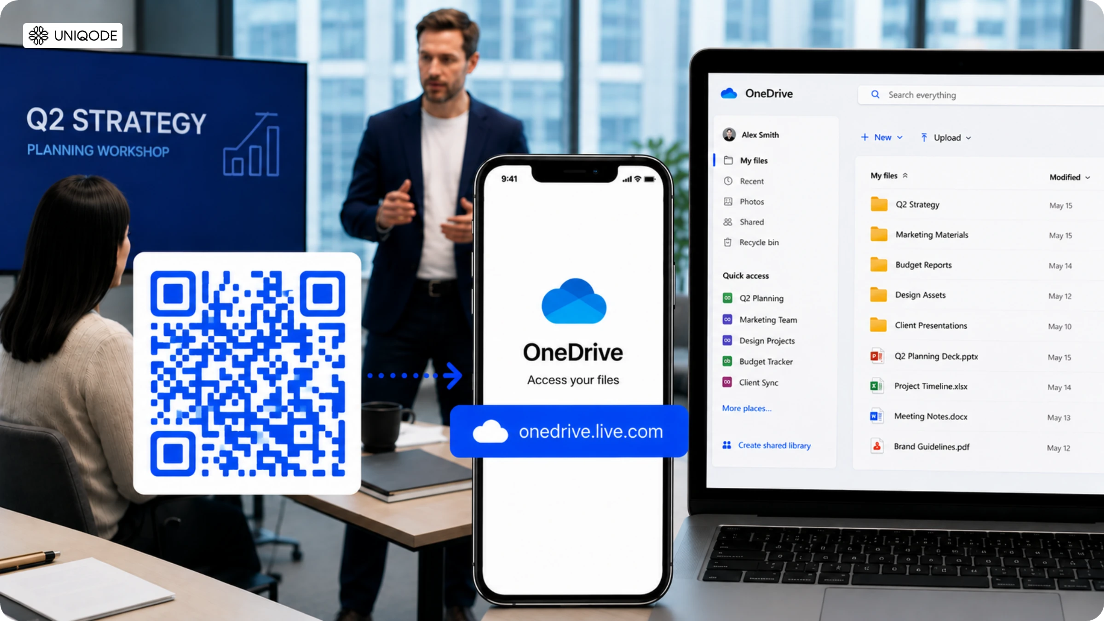How to Create a QR Code for a OneDrive File