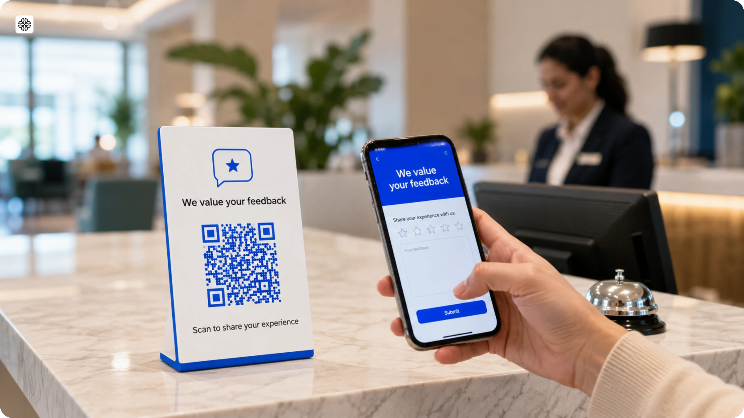 benefit of qr code survey in hospitality