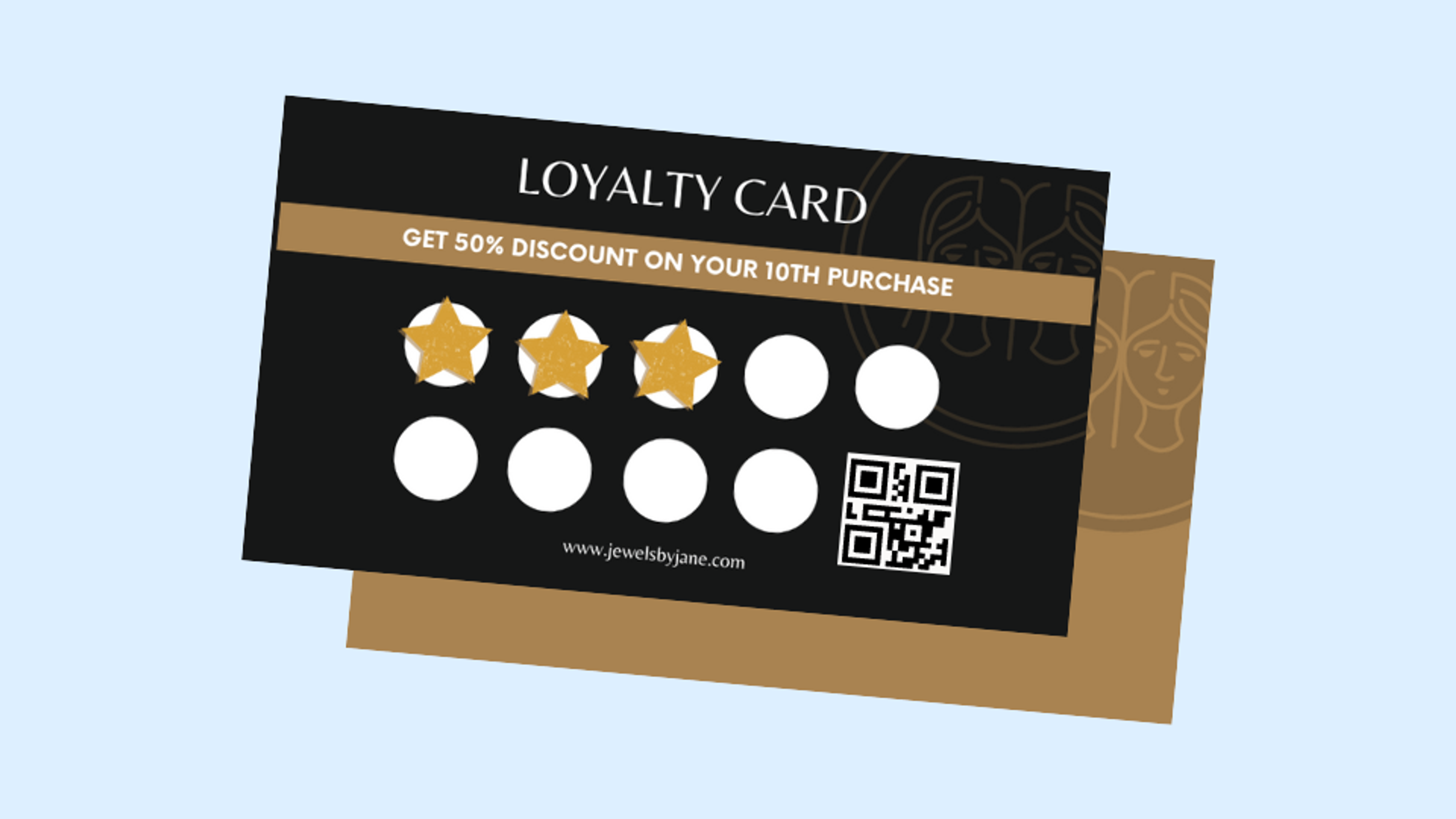 Customer retention using QR Codes.