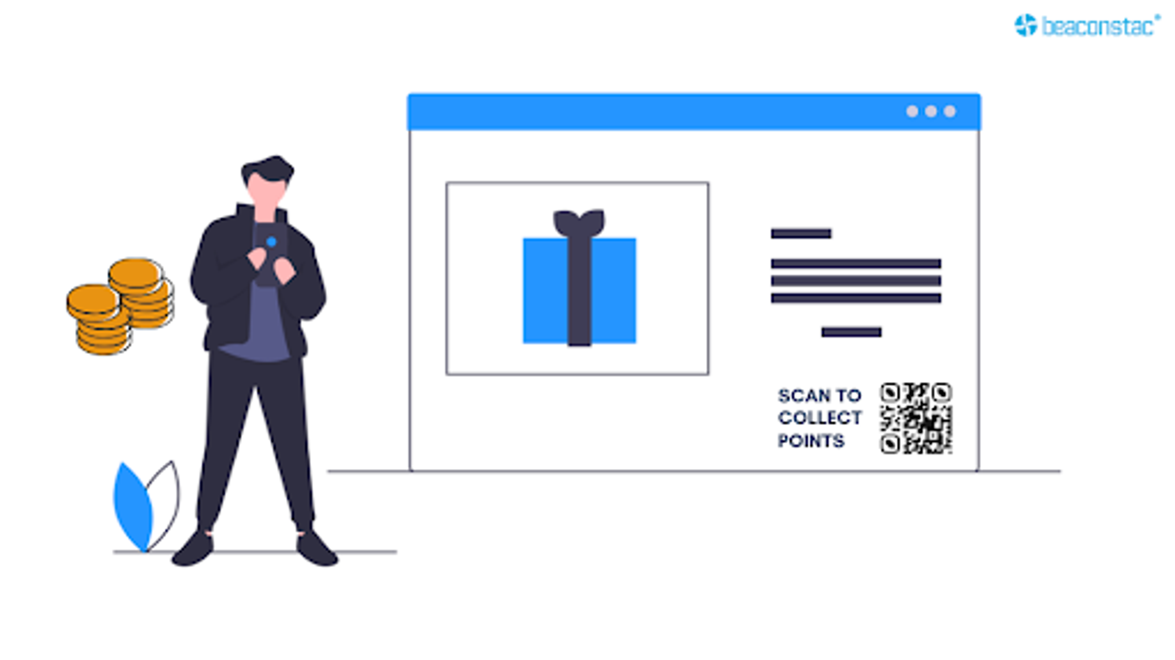 Point-based system using QR Code Based Loyalty Program