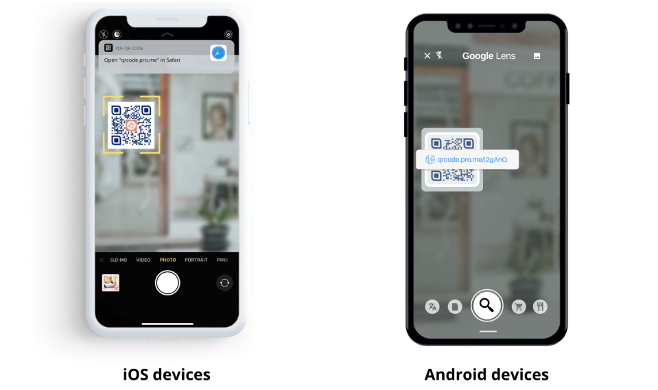 User consent is required before opening a website after scanning a QR Code