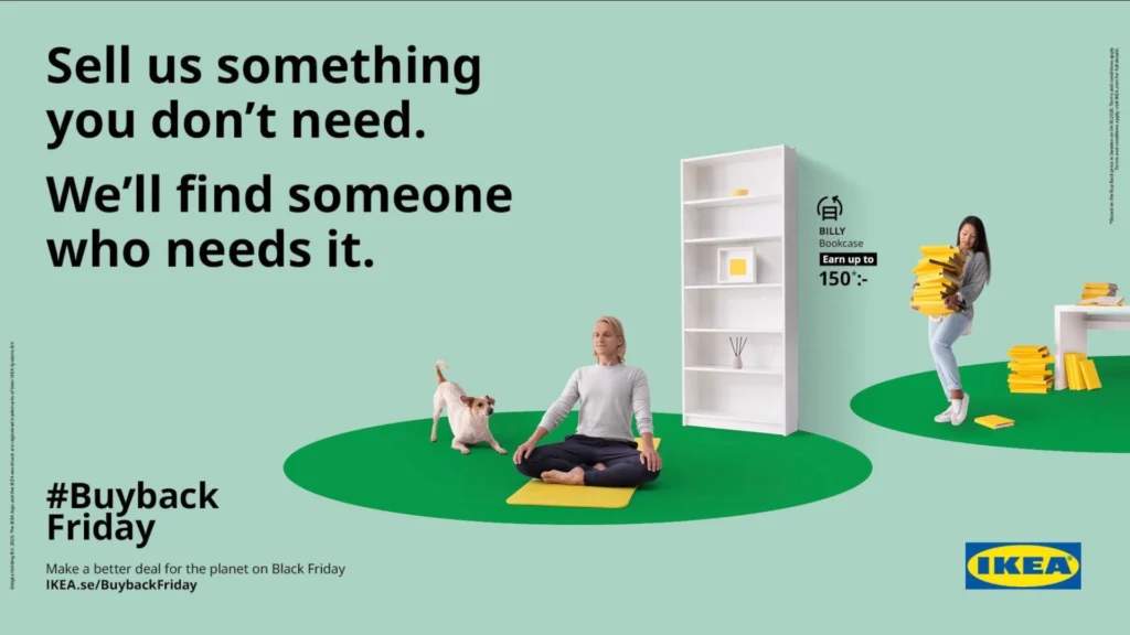 IKEA’s “Buy Back Friday”