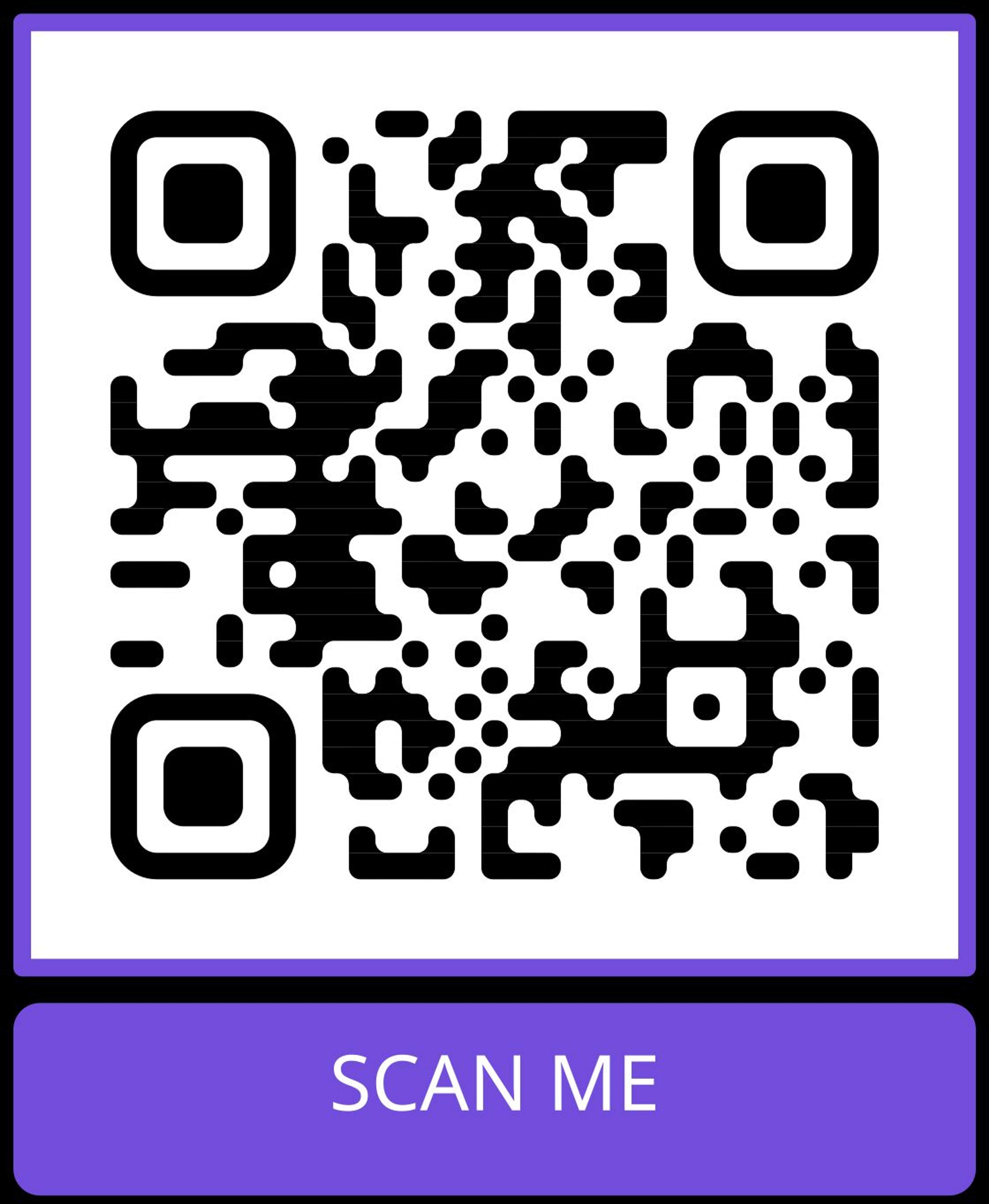QR code with CTA frame