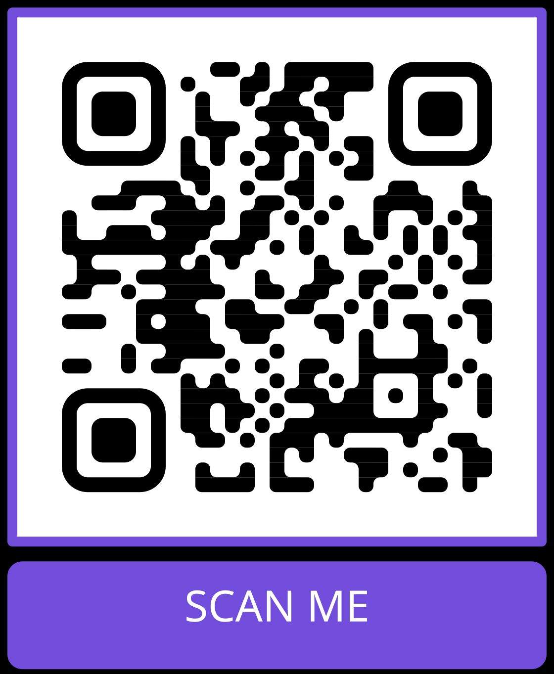 QR code with CTA frame