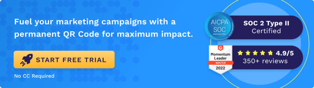 Create a permanent QR Code with Uniqode