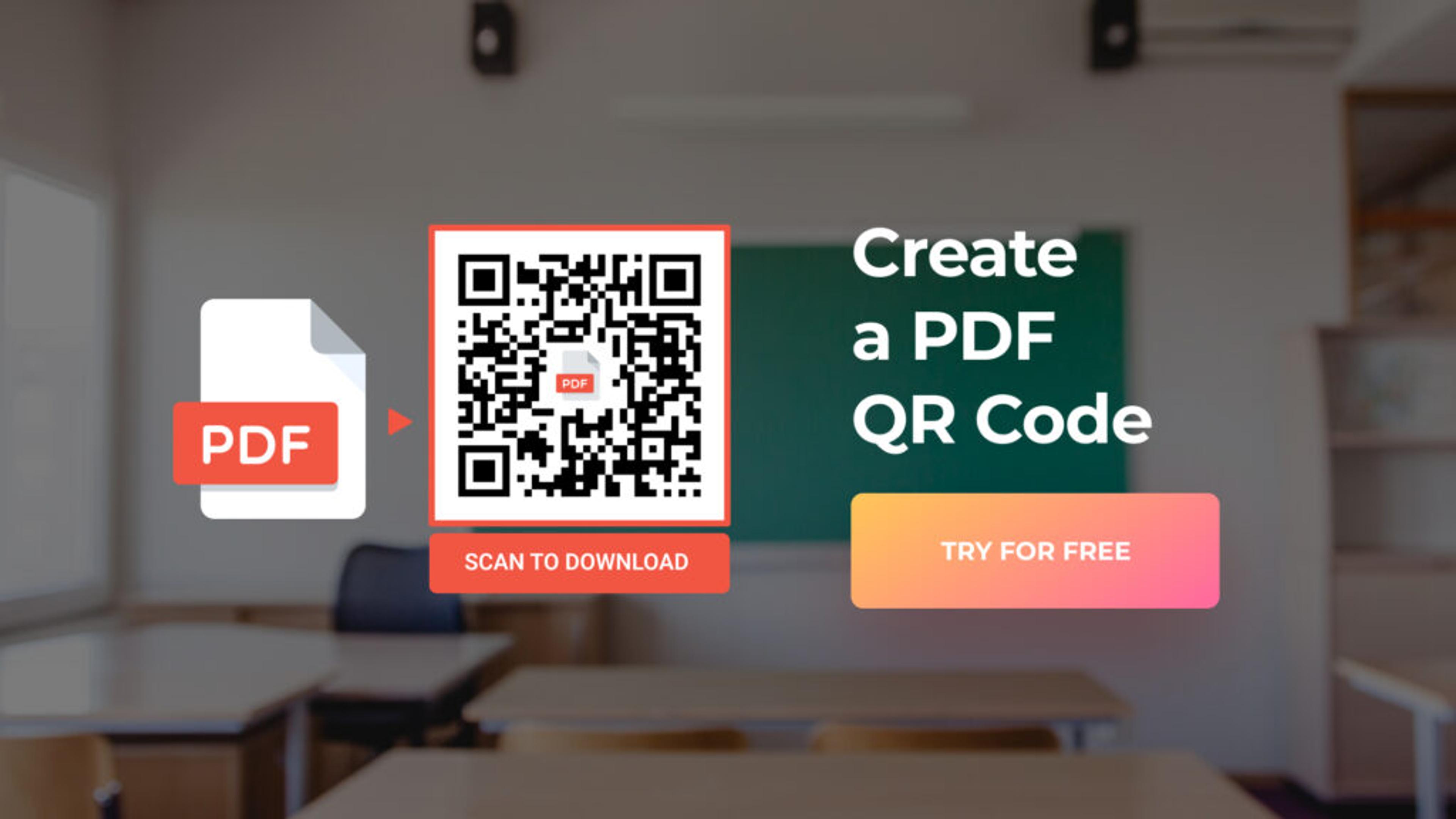 Create PDF QR Codes with Uniqode