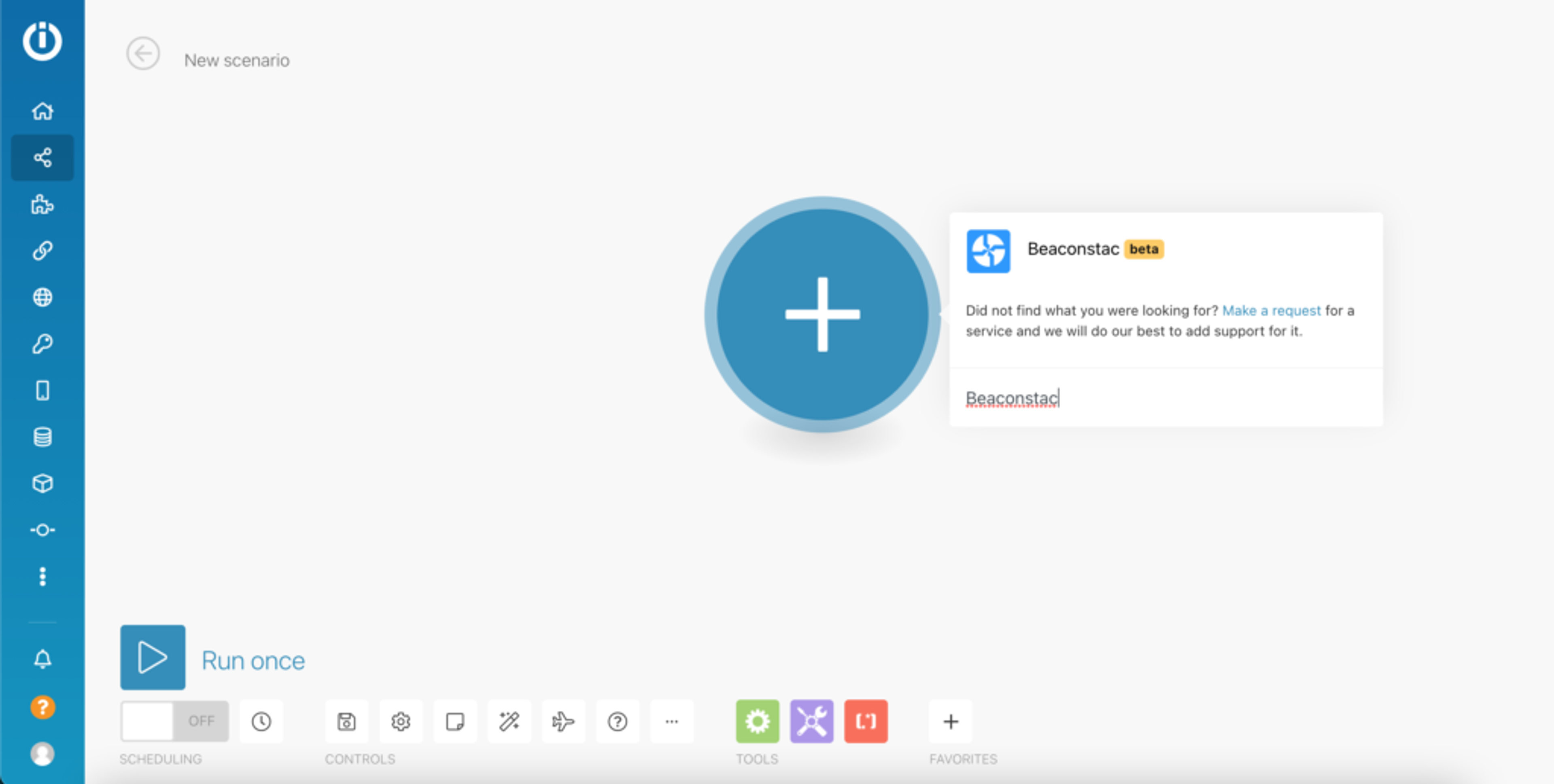 Adding Uniqode to your Integromat workflow