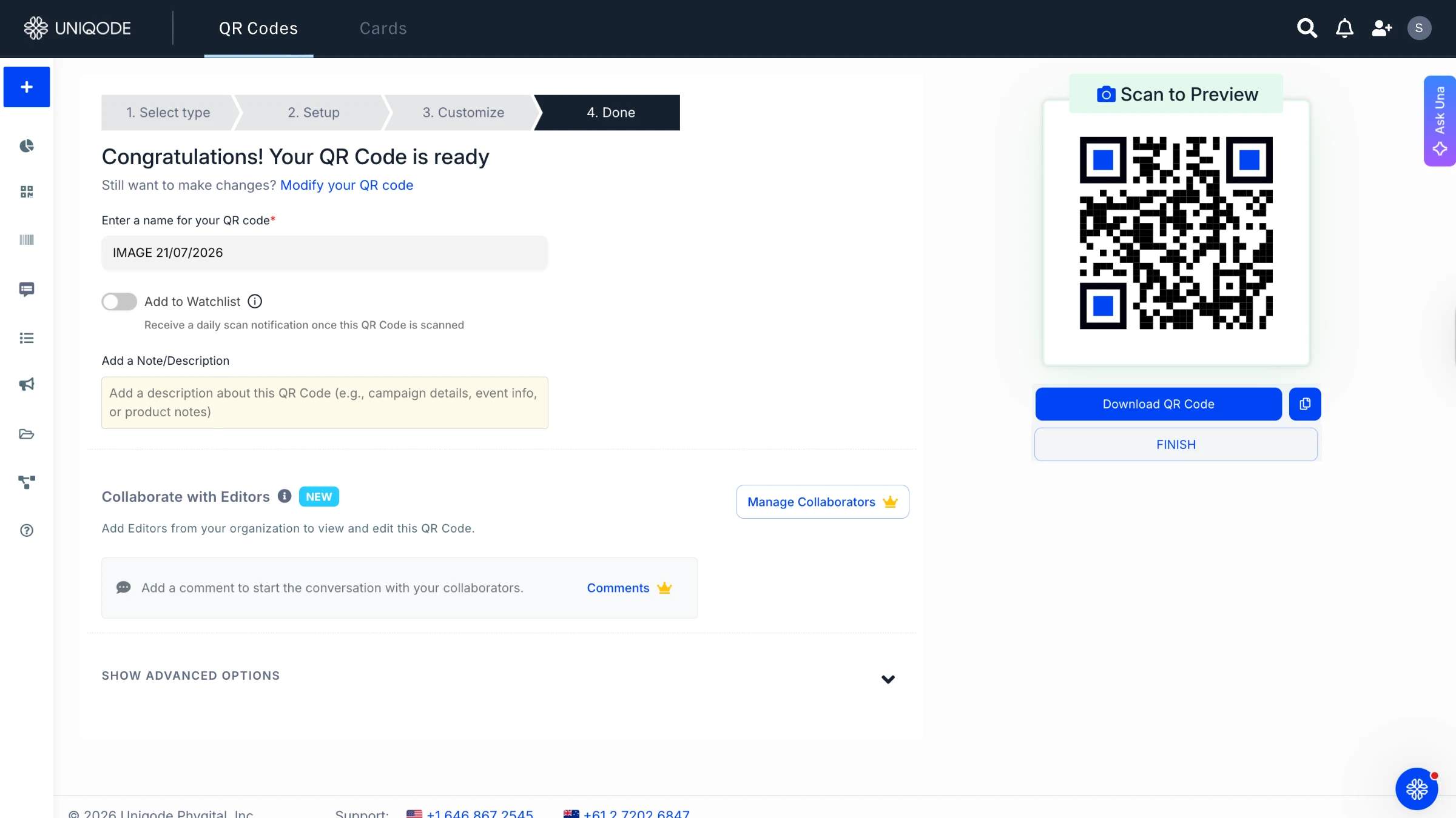 QR Code Download